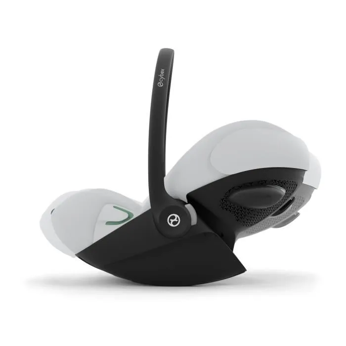 CYBEX Cloud G i-Size - Siège auto groupe 0+ (Naissance-13kg/87cm) - Coque pivotante, réducteur inclus, homologué R129/03 - ADAC 1.8 (Fog Grey)