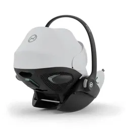 CYBEX Cloud G i-Size - Siège auto groupe 0+ (Naissance-13kg/87cm) - Coque pivotante, réducteur inclus, homologué R129/03 - ADAC 1.8 (Fog Grey)