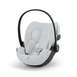 CYBEX Cloud G i-Size - Siège auto groupe 0+ (Naissance-13kg/87cm) - Coque pivotante, réducteur inclus, homologué R129/03 - ADAC 1.8 (Fog Grey)