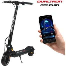 Dualtron DOLPHIN - Trottinette électrique adulte, moteur 450W, pneus 9 pouces, autonomie 30 km, pour trajets urbains