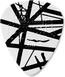 DUNLOP Pack de 24 médiators Signature EVH Frankenstein blancs - 0,60 mm