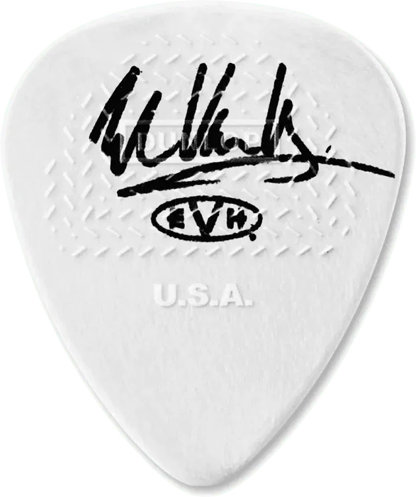 DUNLOP Pack de 24 médiators Signature EVH Frankenstein blancs - 0,60 mm