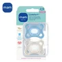 MAM Sucette Comfort Silicone 2-12 mois - Lot de 2 avec boîte de stérilisation