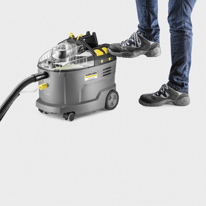Kärcher Puzzi 9/1 Bp Adv Nettoyeur par injection-extraction sans fil