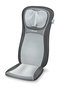 Beurer MG-260 Siège de Massage Shiatsu avec Fonction Chaleur et Lumière, 3 Zones de Massage et Hauteur Ajustable - Noir