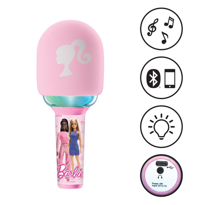 LEXIBOOK Microfono Barbie