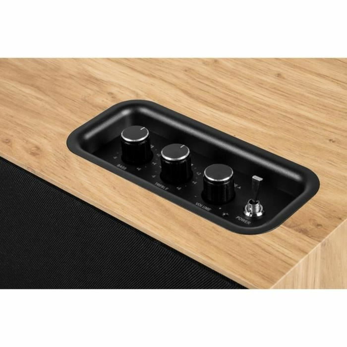 Thomson WS502 Enceinte Résidentielle en Bois 100W Noir et Beige