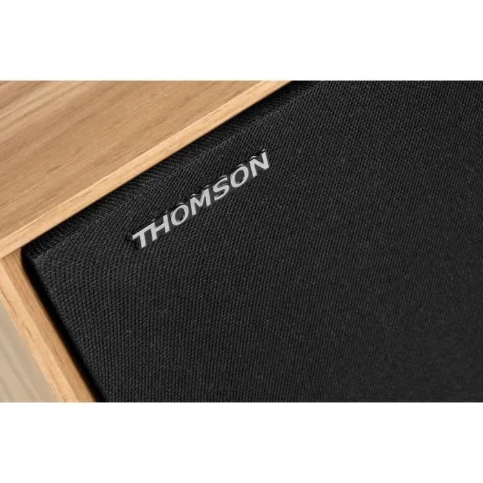 Thomson WS502 Enceinte Bluetooth 5.0 Bois 100W - Caisson Audio avec RCA USB AUX-IN Thomson WS502 Enceinte Bluetooth 5.0 Bois 100W - Caisson Audio avec RCA USB AUX-IN