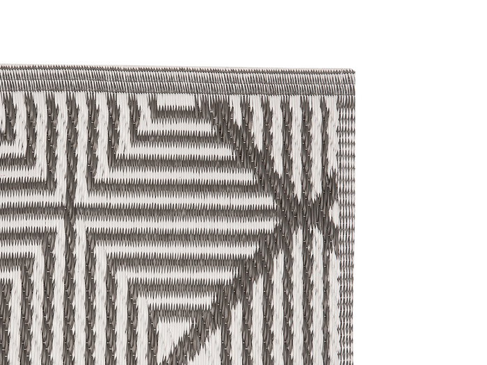 GIFTDECOR Tapis Rombos Blanc Gris 60 x 150 cm (Set de 24)