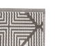 GIFTDECOR Tapis Rombos Blanc Gris 60 x 150 cm (Set de 24)