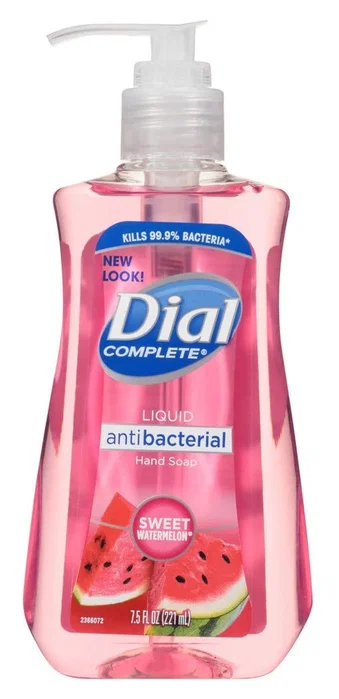 Dial Savon Liquide Antibactérien Pastèque Douce 221 ml