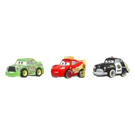 Mattel Disney Pixar Cars - Pack de 3 Mini Véhicules en Métal Modèle Aléatoire - Voiture Exclusive - Jouet Enfant 3 ans et + - GKG01