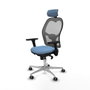 Piqueras y Crespo Chaise de Bureau 3D086G2 Bleu ciel