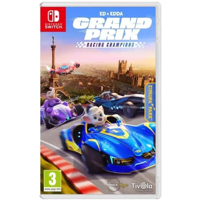 Just For Games Ed & Edda Grand Prix Racing Champions - Jeu vidéo pour Nintendo Switch, Édition standard Just For Games Ed & Edda Grand Prix Racing Champions - Jeu vidéo pour Nintendo Switch, Édition standard