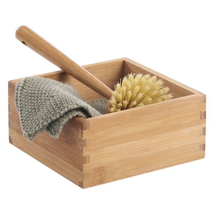Day Boîte de rangement en bambou sans couvercle 15x15 cm Day Boîte de rangement en bambou sans couvercle 15x15 cm