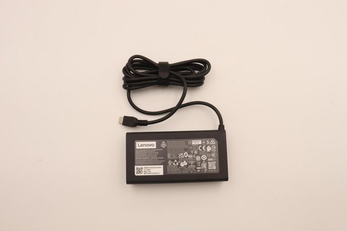 Lenovo Adaptateur secteur USB-C 100W PD, sortie 20V/15V/9V/5V, pour ordinateurs portables Lenovo et appareils compatibles USB-C Lenovo Adaptateur secteur USB-C 100W PD, sortie 20V/15V/9V/5V, pour ordinateurs portables Lenovo et appareils compatibles USB-C