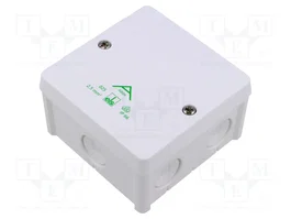 SPELSBERG Boîtier de raccordement ABOX 87x87x52mm blanc IP66