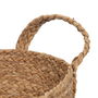 Set de basket Fibre naturelle 48 x 32 x 18 cm