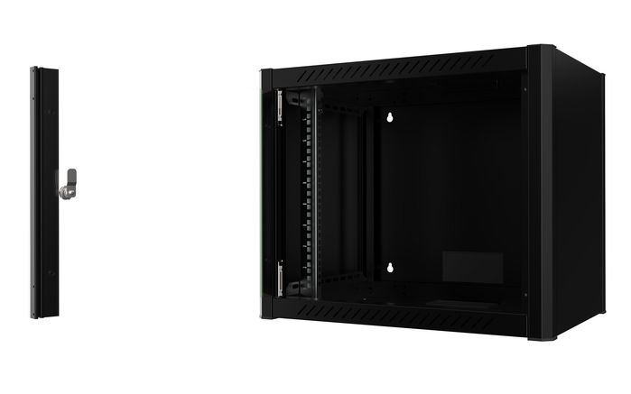 Lanview Armoire Rack 19 pouces Logon 9U 60 x 45 Noir