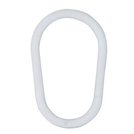 RIEL CHYC Anneaux de douche forme poire 18 mm Blanc (Sac de 100 unités)