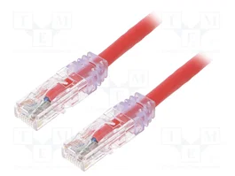 PANDUIT Cordon de raccordement Cat 6 U/UTP 3m rouge