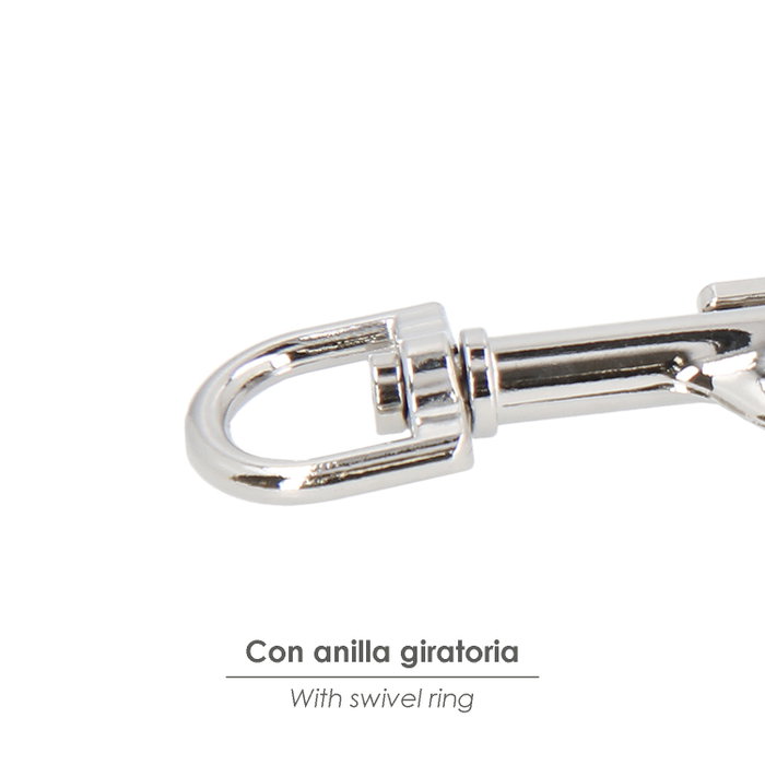 WOLFPACK LINEA PROFESIONAL Mosqueton Muelle 5/8 avec anneau pivotant