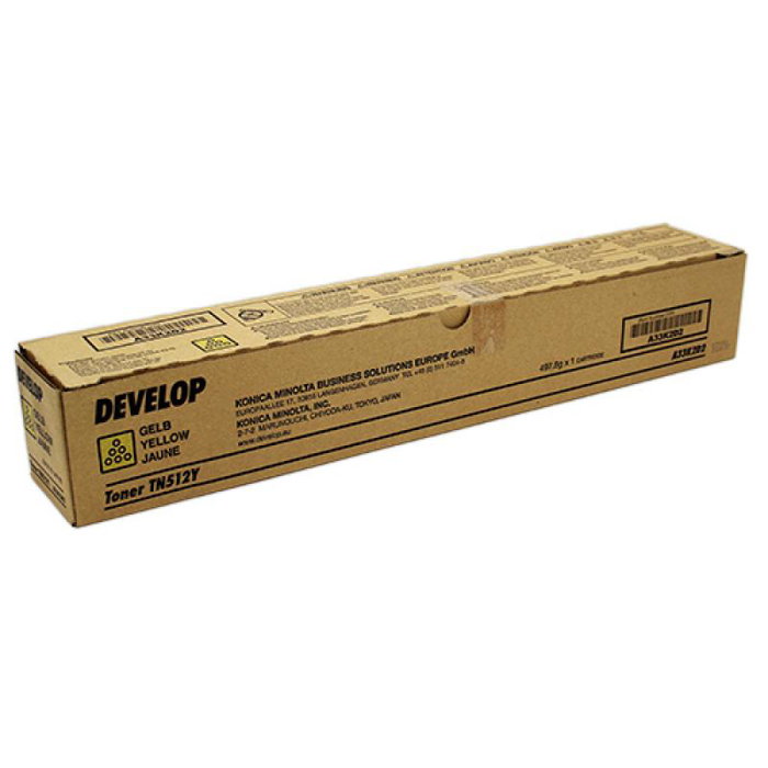 Develop Toner TN-512 TN512 Jaune A33K2D2 Develop Toner TN-512 TN512 Jaune A33K2D2