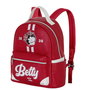 Karactermania Mochila Heady Betty Boop Varsity 24.5x15x29 cm - Sac à dos urbain PVC et polyester avec compartiments - Bordeaux