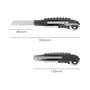 WOLFPACK LINEA PROFESIONAL Cutter Aluminium Professionnel 18mm avec 5 Lames SK5