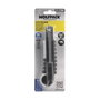 WOLFPACK LINEA PROFESIONAL Cutter Aluminium Professionnel 18mm avec 5 Lames SK5