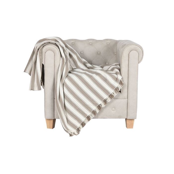 Couvre-Lits Home ESPRIT Beige 230 x 260 cm
