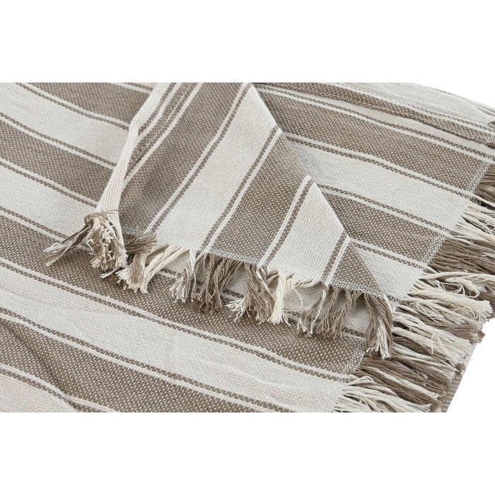 Couvre-Lits Home ESPRIT Beige 230 x 260 cm