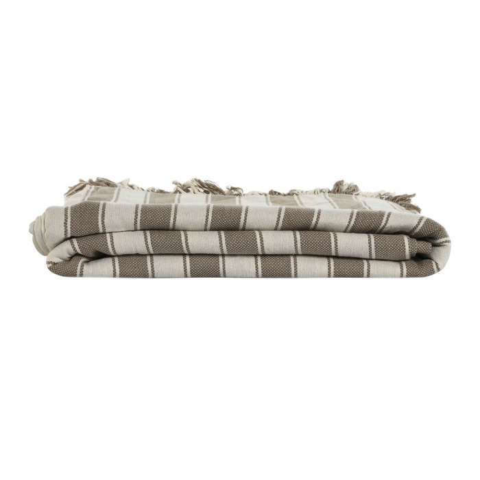 Couvre-Lits Home ESPRIT Beige 230 x 260 cm