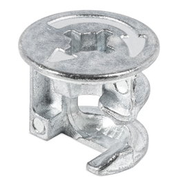 HERRAJES ALK Excentrique 15-14 Avec Bord Sp18 Zamac Zingué Int. 9mm Diam. Extérieur 16,5mm