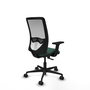 PIQUERAS Y CRESPO Chaise Zulema Synchro Vert foncé et Blanc