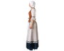 Atosa Déguisement de Servante Robe Blanche Femme Adulte M-L