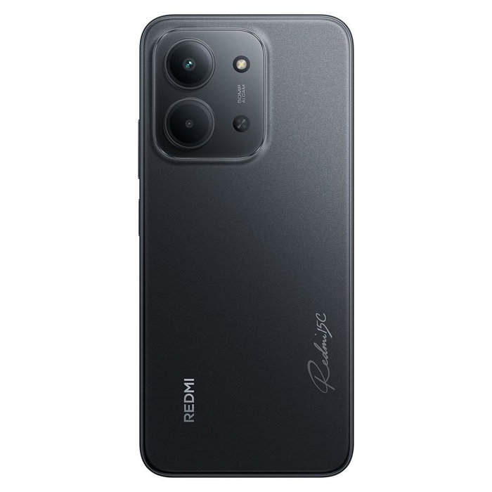 Xiaomi Redmi 15C Smartphone 256 Go Noir Minuit, Écran 6.9" HD+, Batterie 6000 mAh, Double SIM Xiaomi Redmi 15C Smartphone 256 Go Noir Minuit, Écran 6.9" HD+, Batterie 6000 mAh, Double SIM