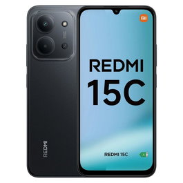 Xiaomi Redmi 15C Smartphone 256 Go Noir Minuit, Écran 6.9" HD+, Batterie 6000 mAh, Double SIM