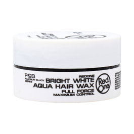 Red One Full Force Aqua Hair Wax Contrôle Maximum Blanc Brillant