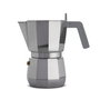 Alessi DC06/6 Cafetière Moka 6 Tasses - Design de David Chipperfield - Pour un Espresso Authentique