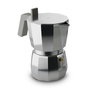 Alessi DC06/6 Cafetière Moka 6 Tasses - Design de David Chipperfield - Pour un Espresso Authentique