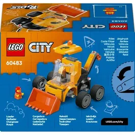 LEGO City 60483 Chargeuse de Chantier - Jeu Créatif Véhicules de Construction pour Enfants à partir de 5 ans - Idée Cadeau