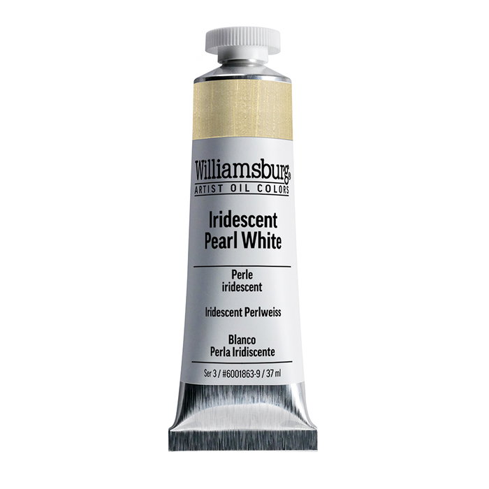 Williamsburg Peinture à l'huile Iridiscente Blanco Perla 37 ml Williamsburg Peinture à l'huile Iridiscente Blanco Perla 37 ml