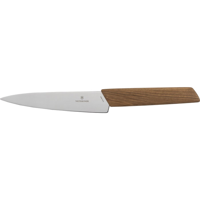 Victorinox Swiss Modern Couteau étroit en noyer 15 cm Victorinox Swiss Modern Couteau étroit en noyer 15 cm