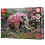 Educa Puzzle Éléphant Fleuri 500 pièces
