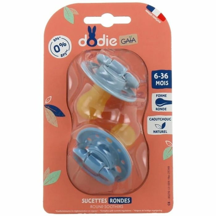 Dodie Duo sucettes caoutchouc Gaia Ciel étoilé Dodie Duo sucettes caoutchouc Gaia Ciel étoilé
