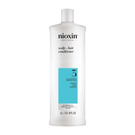 Nioxin System 3 Après-shampooing pour cheveux colorés et abîmés 1000 ml