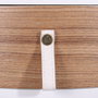 Home Deco Factory Table de nuit Nora blanche avec tiroir