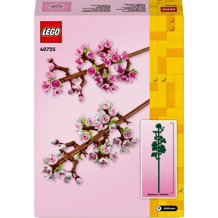 LEGO 40725 Creator Ramo de Flores de Cerezo para Decoración de Habitaciones y Oficina