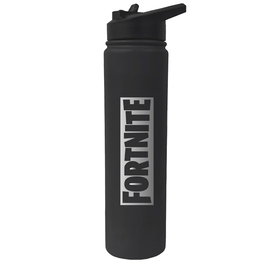 Fortnite - Cantimplora Where We Droppin - Gourde Isotherme en Acier Inoxydable 750ml - Thermos Double Paroi pour Boisson Chaude et Froide